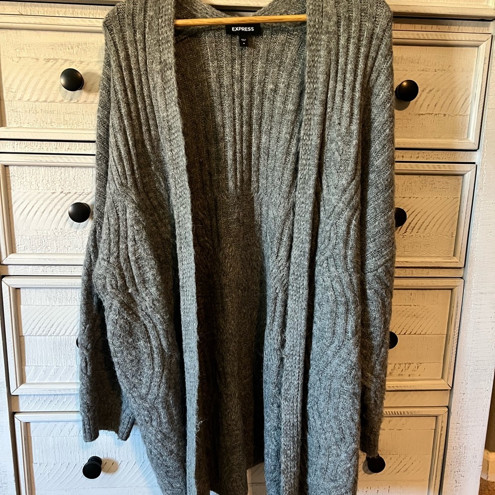 Express Charcoal Women's Cardigan